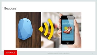 Copyright © 2015 Oracle and/or its affiliates. All rights reserved. |
Beacons
5
 