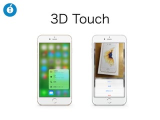 3D Touch
 