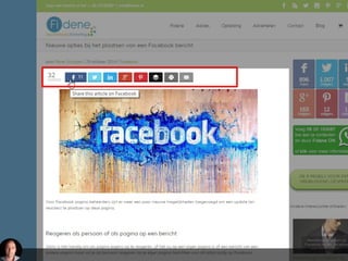 Social Media Inspiratie Sessie; Facebook Marketing en de Toekomst van Social