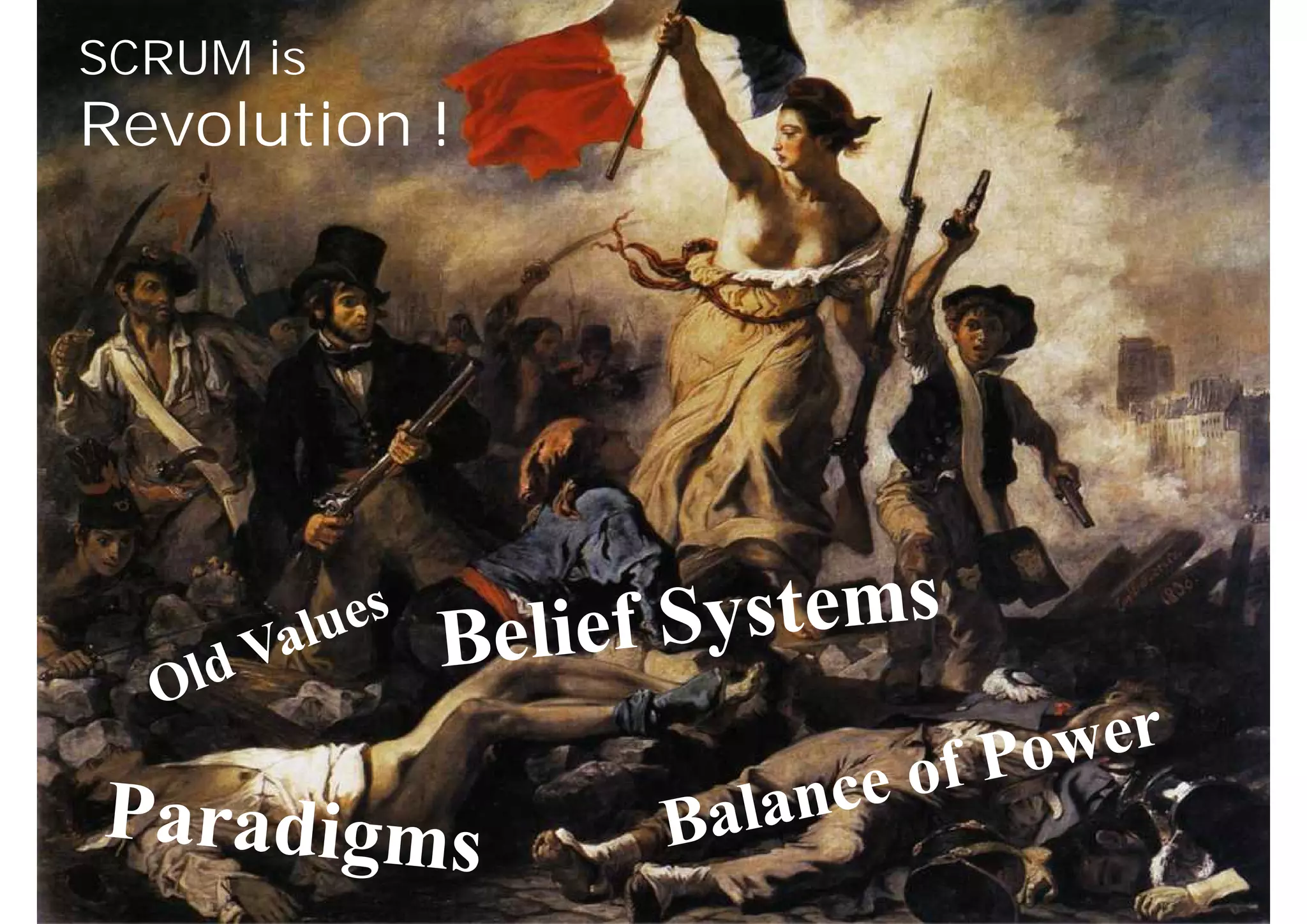 SCRUM is
Revolution !
 