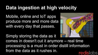 A talk about more performance
By doing LESS
you can do MORE
(with MongoDB)
Put differently, "chew" your
data with Redis to prevent
data ingestion indigestion
 