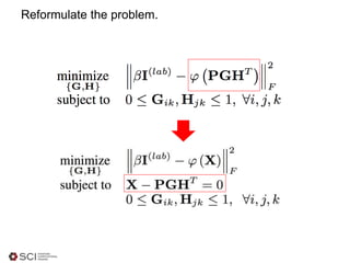 Reformulate the problem.
 