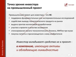 Механизмы Привлечения Инвестици В Промышленные Проекты | PPT