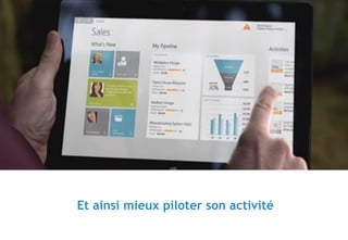 © 32
Et ainsi mieux piloter son activité
 
