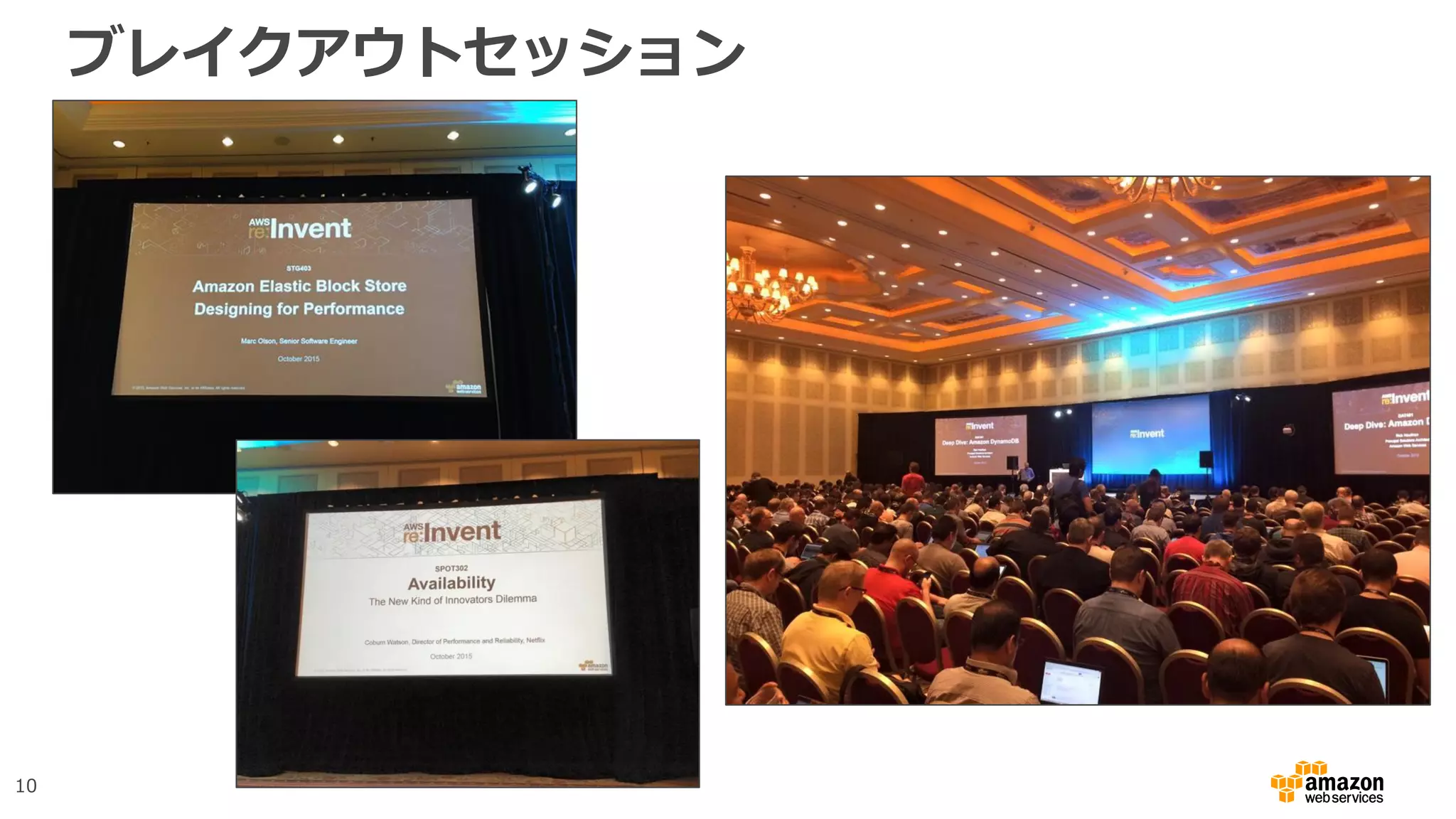 10
ブレイクアウトセッション
 