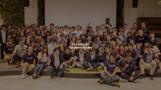 2015.10.01
1st Anniversary
 