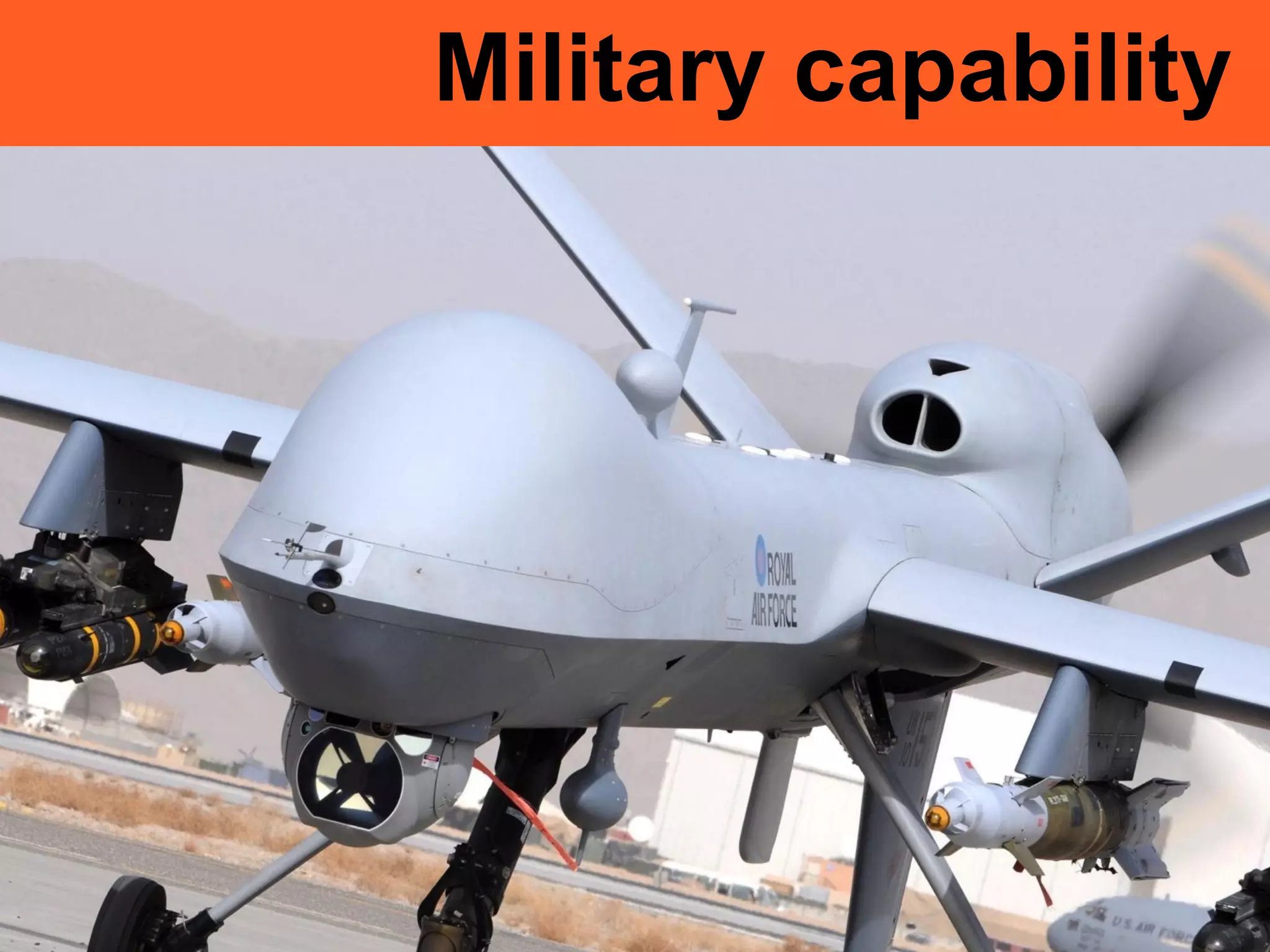 Military capability
Advantage
Persistent
 