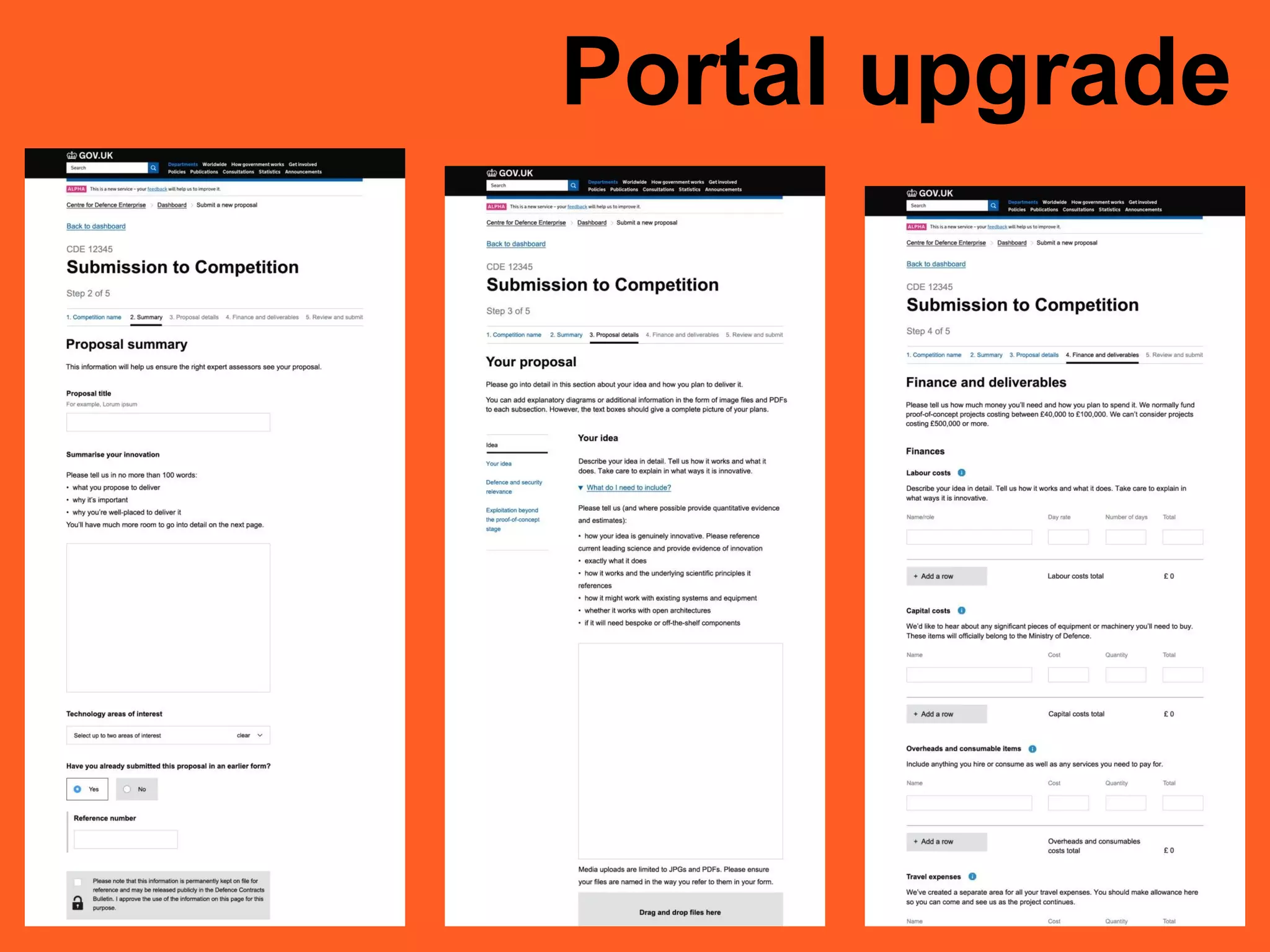 Portal upgrade
 