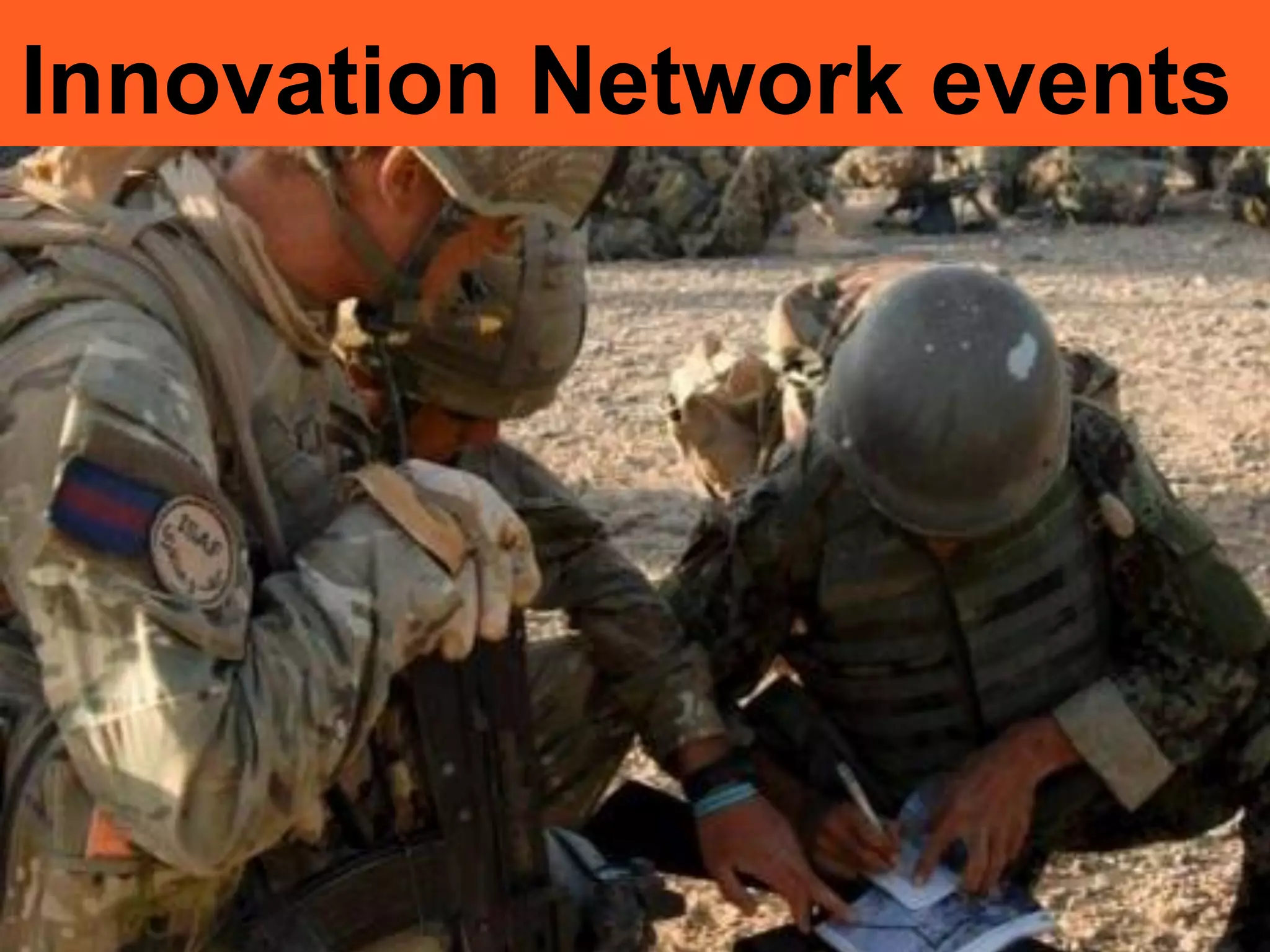 Innovation Network events
 