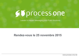 Rendez-vous le 25 novembre 2015
 
