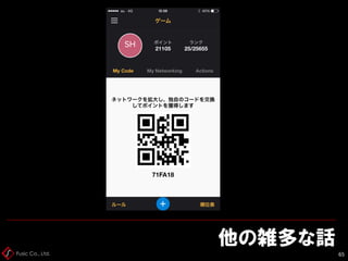 Fusic Co., Ltd.
他の雑多な話
65
 