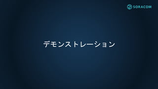 デモンストレーション
 