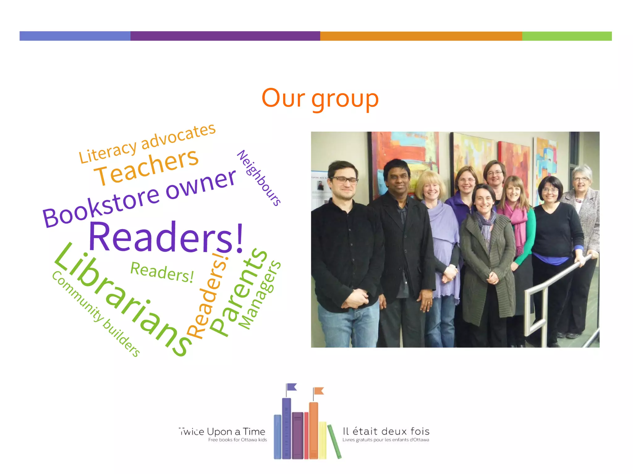 Our group
Twice Upon a Time
 