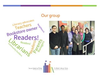 Our group
Twice Upon a Time
 