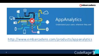 4
http://www.embarcadero.com/products/appanalytics
 