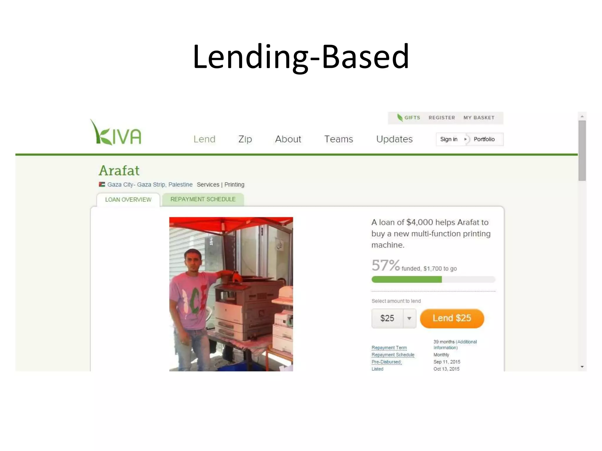 Lending-Based
 
