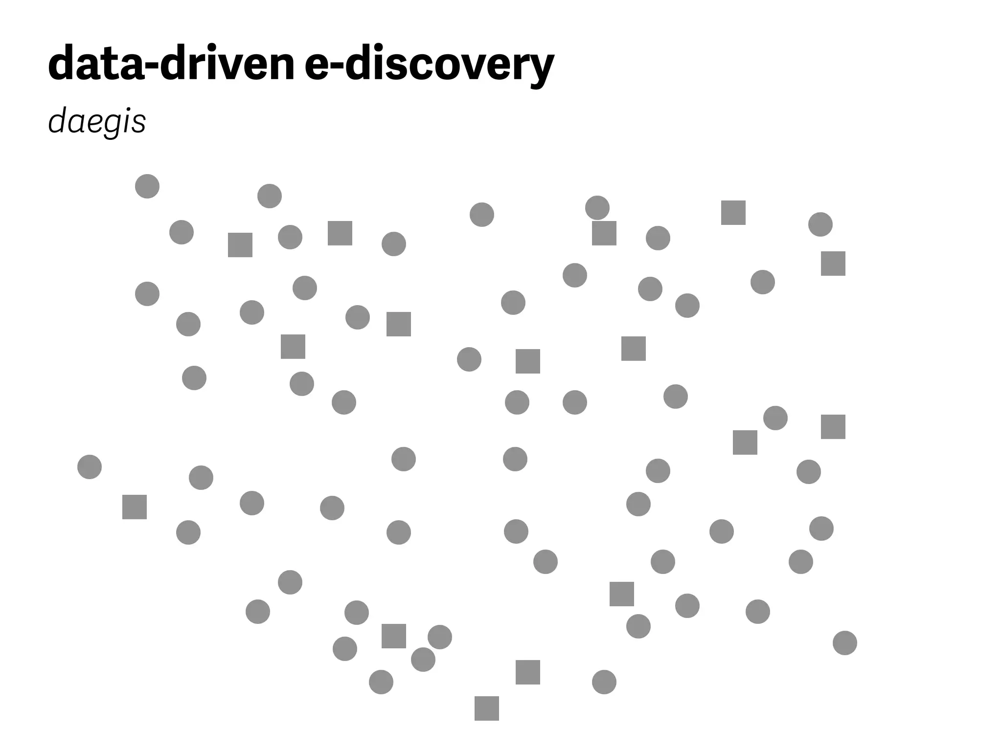 data-driven e-discovery
daegis
 