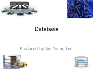 Database
Produced by Tae Young Lee
 