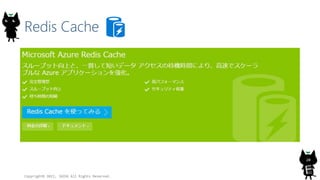 Redis Cache
Copyright? 2015, JAZUG All Rights Reserved.
20
 