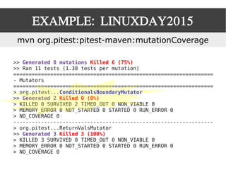 MUTANTS KILLER - PIT: state of the art of mutation testing system | PDF