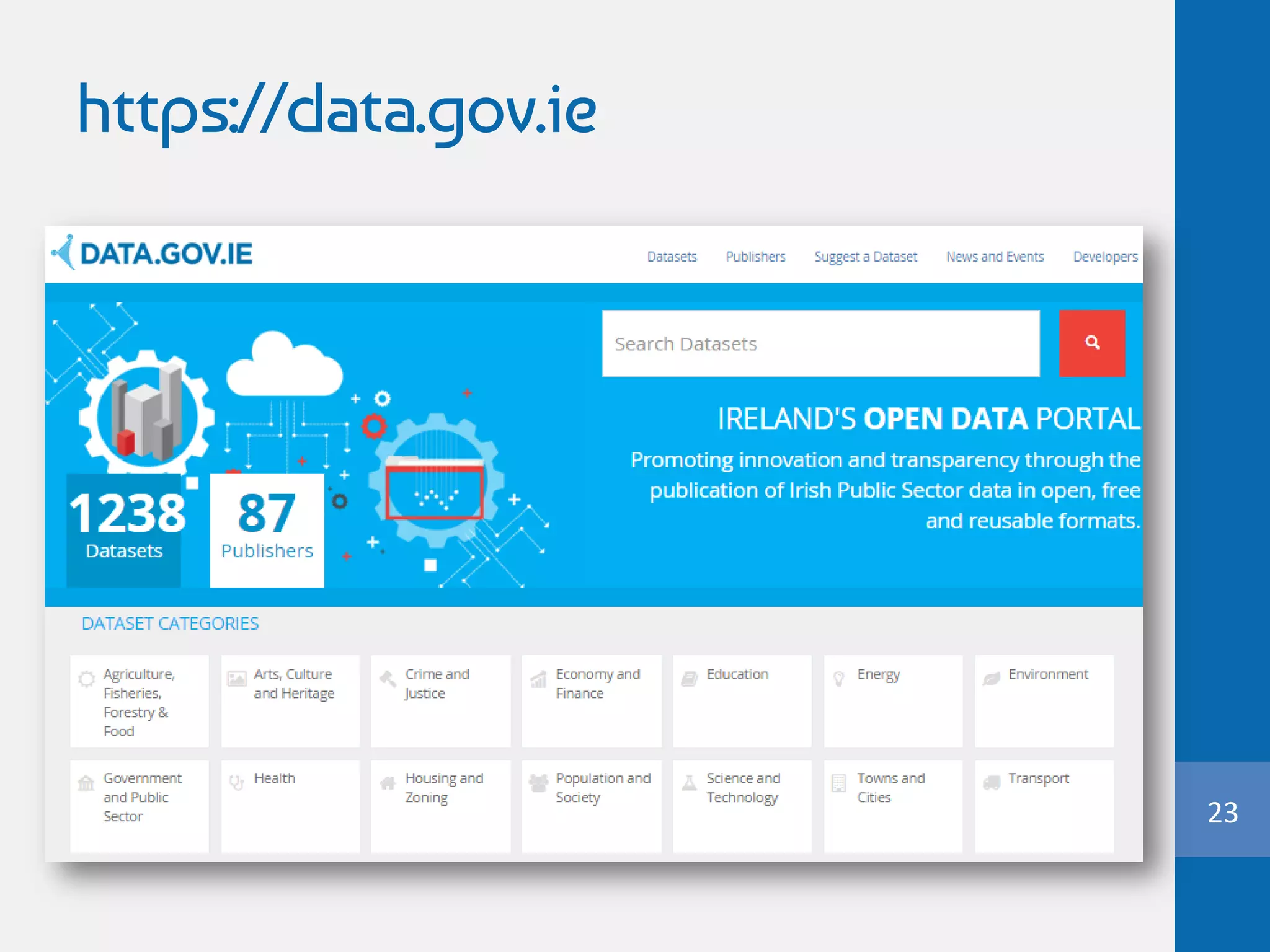 https://data.gov.ie
23
 
