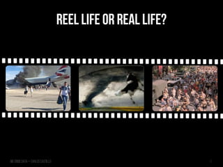 Big Crisis Data — Carlos Castillo 19
REEL LIFE OR REAL LIFE?
 