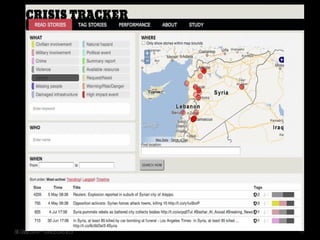 Big Crisis Data — Carlos Castillo 56
 