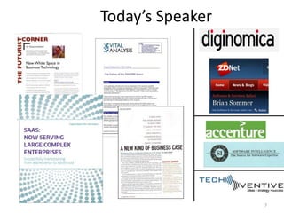 Copyright 2015– TechVentive, Inc. - All Rights Reserved
Unauthorized Reproduction, Transmission or Storage Expressly Prohibited
Today’s Speaker
7
 