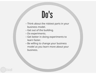 Lean Startup Basics @ FinTechMeetup Frankfurt