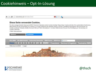 @thsch
Cookiehinweis – Opt-In-Lösung
 