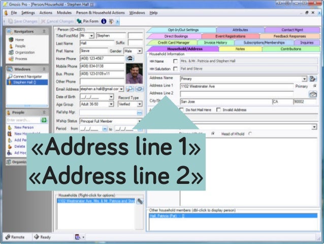 Just because your
database has a ﬁeld for it,
does mean you
have to ask for it.
not
 