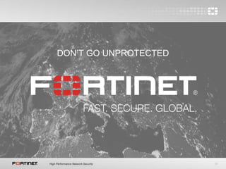 31
DON’T GO UNPROTECTED
 