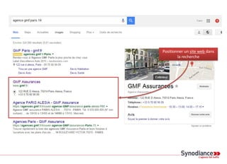 Positionner un site web dans
la recherche
 