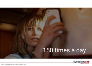 Source : Google Accelerate Dublin – Octobre 2015
 