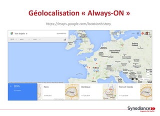 Géolocalisation
« Always-ON »
 