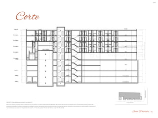 BS”D
ST. PATRICK´S
BS
PROJETO PRELIMINAR EM DESENVOLVIMENTO
RUA RAINHA GUILHERMINA
ESTUDO PRELIMINAR CORTE LONGITUDINAL
ST. PATRICK´S
BS''D
Esta é uma planta provisória sujeita a alteração sem aviso prévio. O projeto poderá sofrer modificações decorrentes das posturas municipais e das concessionárias locais. A planta não apresenta localização de pilares e prumadas de instalações, pois se
trata apenas de um estudo preliminar. As áreas descritas são referentes à área privativa de cada unidade. As áreas privativas representam as áreas dos compartimentos somadas as áreas de paredes. As cotas são de eixo a eixo de cada parede.
PROJETO PRELIMINAR EM DESENVOLVIMENTO
RUA RAINHA GUILHERMINA
AVENIDAATAULFODEPAIVA
Corte
Esta é uma planta provisória sujeita à alteração sem aviso prévio. O projeto poderá sofrer modificações decorrentes das posturas municipais e das concessionárias locais. A planta não
apresenta localização de pilares e prumadas de instalações, pois se trata apenas de um estudo preliminar. As áreas descritas são referentes à área privativa de cada unidade. As áreas priva-
tivas representam as áreas dos compartimentos somadas as áreas de paredes. As cotas são de eixo a eixo de cada parede.
.
PROJETO PRELIMINAR EM DESENVOLVIMENTO
24Saint Patrick’s
 