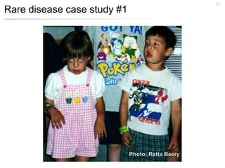 Rare disease case study #1
51
Photo: Retta Beery
 