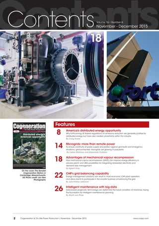 2015 11 12 Cogeneration & On-Site Power Production | PDF