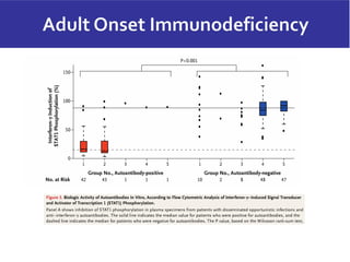 A New Adult Onset Acquired Immunodeficiency - Slide set by Professor ...