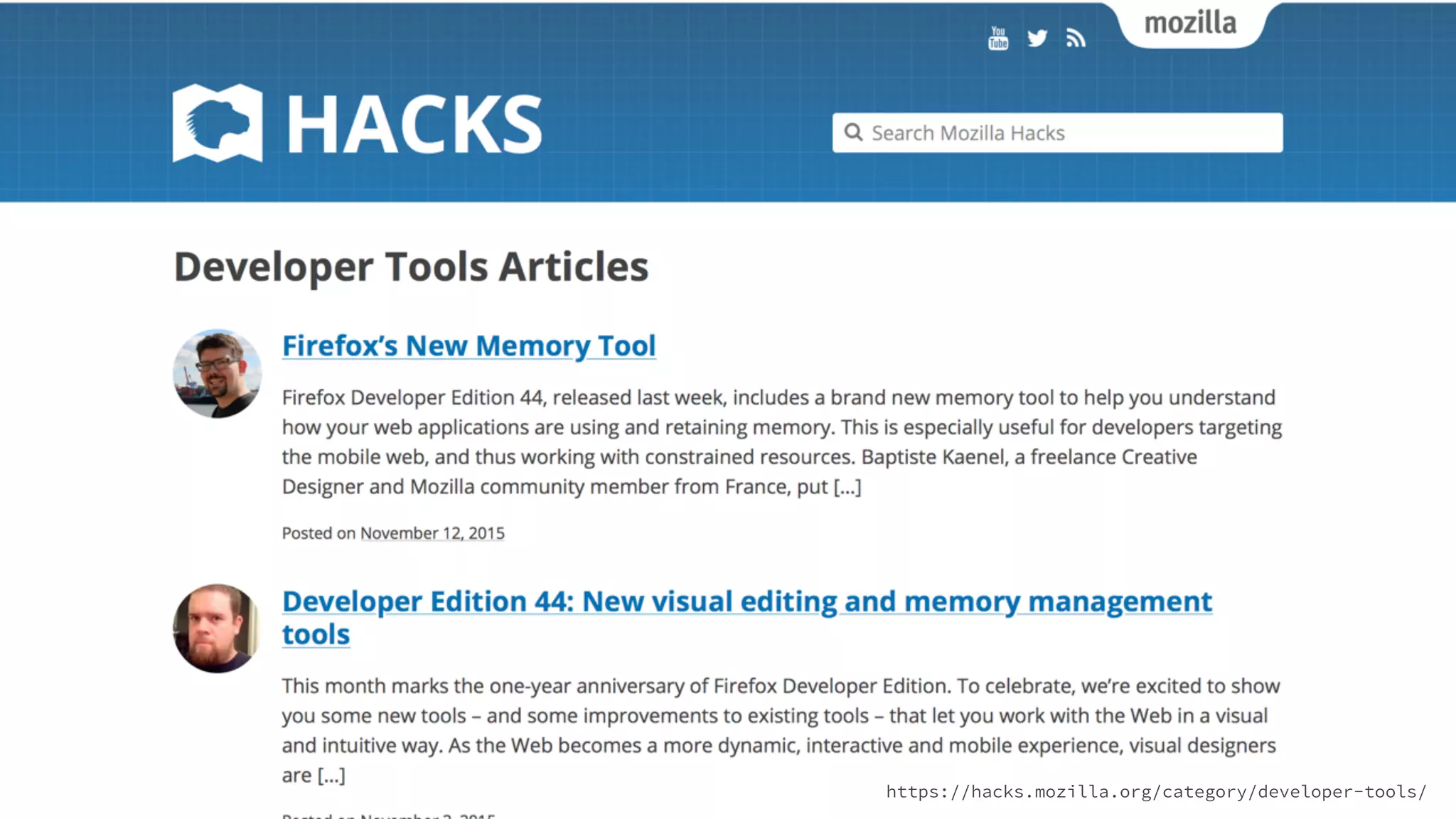 Inspection & Tweak: Firefox を使ったフロント開発