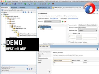 DOAG 2015, Nürnberg 22
REST mit ADF
DEMO
 