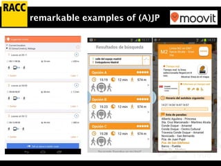 remarkable examples of (A)JP
 