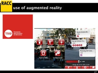 27
use of augmented reality
 
