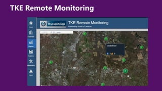 TKE Remote Monitoring
 