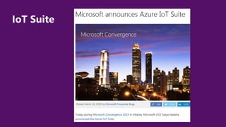 20151117 IoT를 위한 서비스 구성과 개발