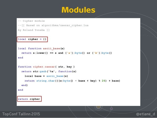 Get started with Lua programming