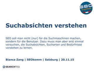 Vorstellung
11 Jahre SEO
Studium Würzburg
Würzburger
Sportversand
BBDO Berlin
BBDO Interone
BMW
SEARCHTEQ
SEO Consulting
D...