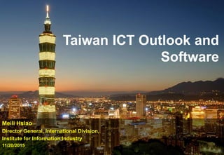 Taiwan Software Taiwan ICT Develop Outlook | PDF