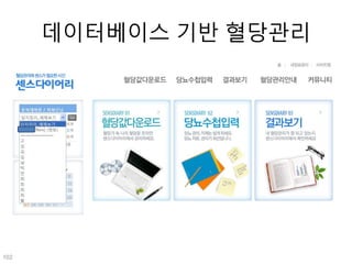 데이터베이스 기반 혈당관리
102
 