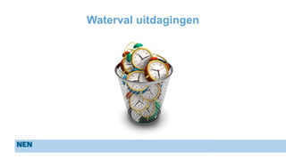 Waterval uitdagingen
 